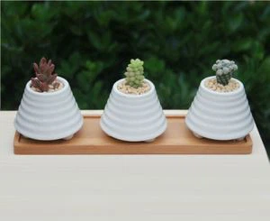 3PCS κεραμικό ποτό με μπαμπού