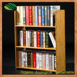 Μικρή βιβλιοθήκη μπαμπού μόδας